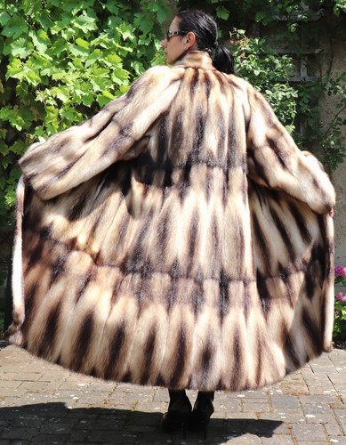 Fur coat iltis - fur,