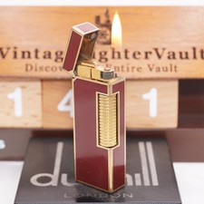 Dunhill Lighter Red Lacquer_ Ultrasonically cleaned