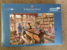 Gibsons 2000 Piece Jigsaw Puzzle A Special Treat By Steve Crisp NEW Factory Seal
