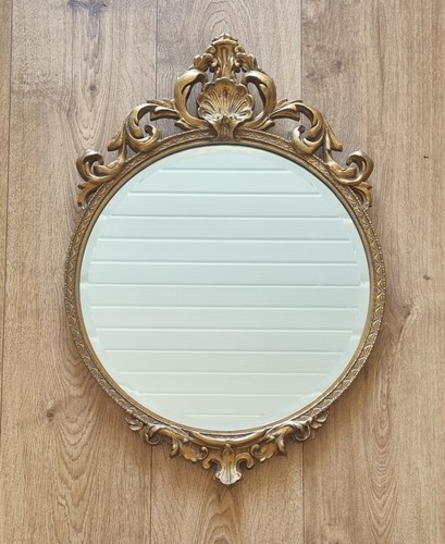 Vintage round bevelled wall - vintage,