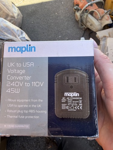 Maplin 240v 110v - 110v, 45w