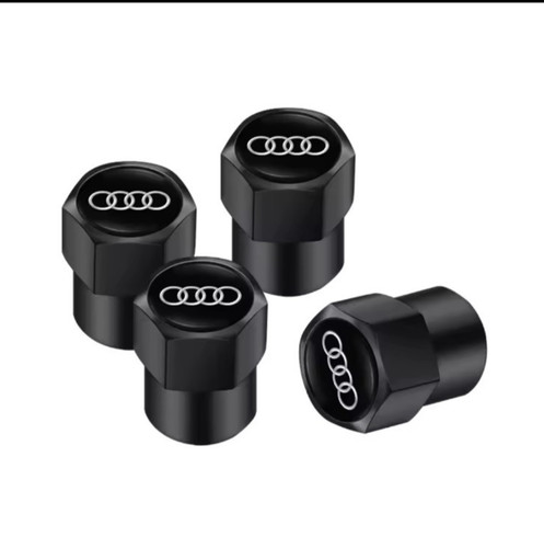 Audi dust caps black - dust,