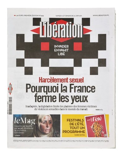 Space invader invades - invader,