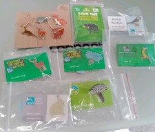 RSPB BADGES mixed on and off cards.