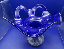 MURANO TYPE GLASS Vase - Heavy item
