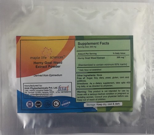 Horny goat weed - horny, extract