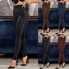 Women's HIGH WAIST Lace See