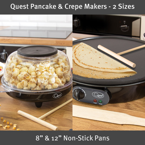 Electric pancake crepe maker - electric, &
