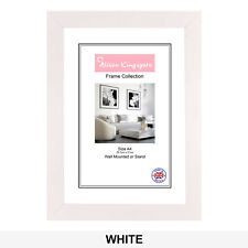 A1 A2 A3 A4 A5 BLACK Picture Frames Wood Effect White Photo Poster Frame Oak