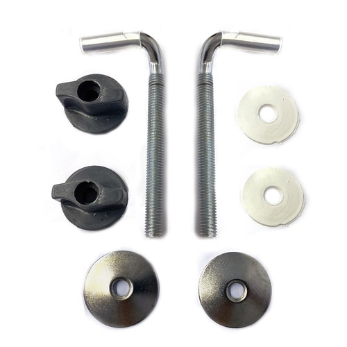 Toilet seat hinges - toilet, set