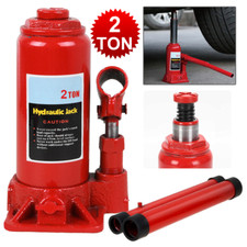 2 Tonne Bottle Jack Heavy Duty Hydraulic Lifting Ram Car Van Boat Truck Caravan