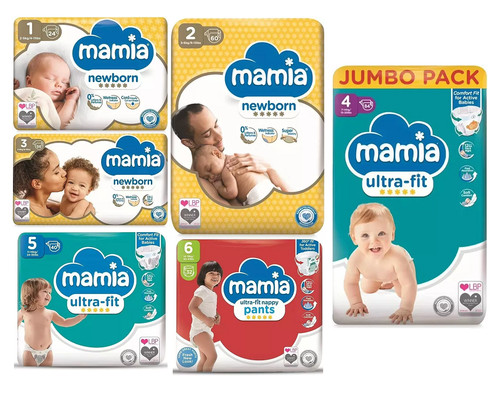 Mamia baby nappies - baby, born
