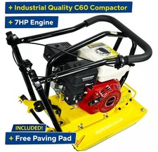 Petrol Wacker Compactor Plate