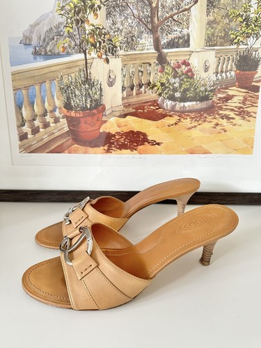 Tod beige leather heels - leather,