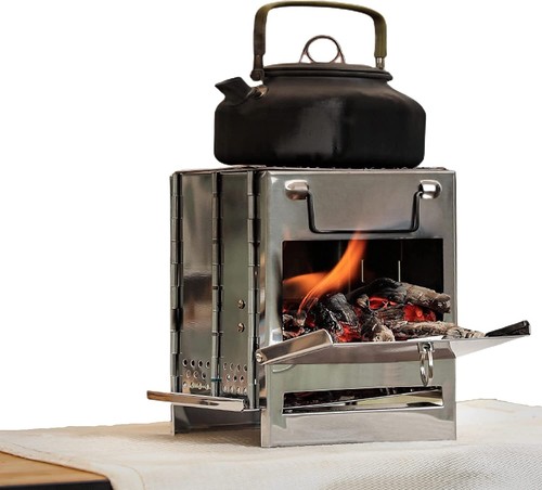 Camping portable wood burning - camping,
