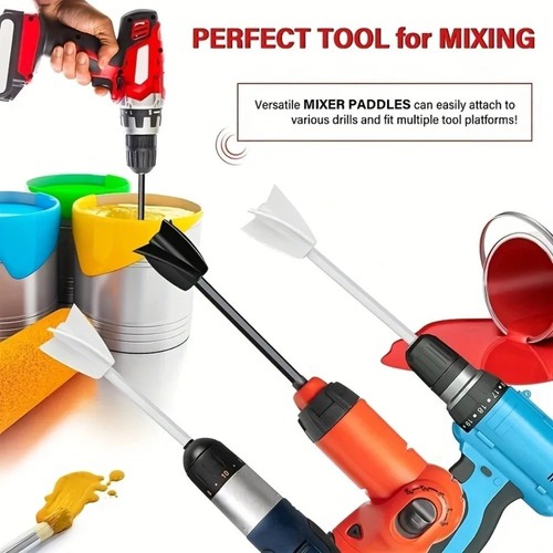 2pc paint mixer - mixer, drill