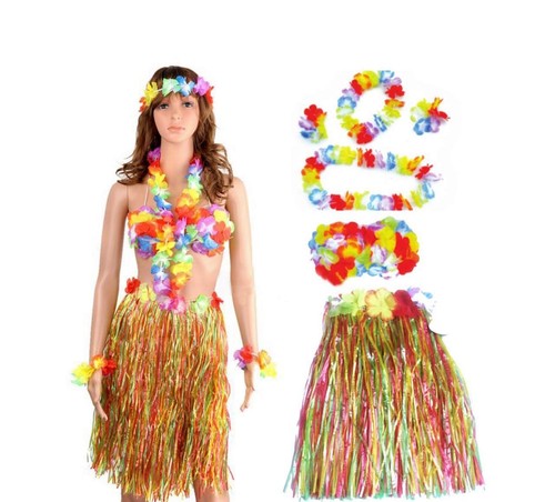 5pcs hawaiian fancy - 5pcs, dress