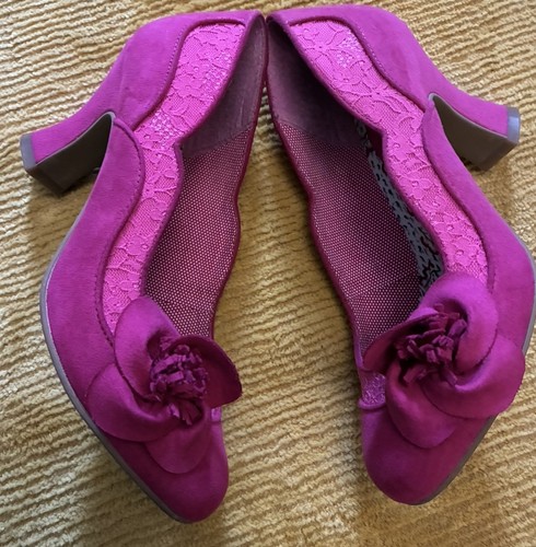 Ruby shoo chrissie - pink, lace