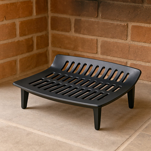 Cast iron fire - grate, fireside