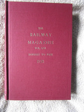 THE RAILWAY MAGAZINE BOUND