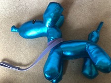 balloonies blue dog soft toy