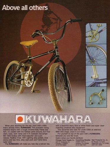 Bmx kuwahara reprint - ad,