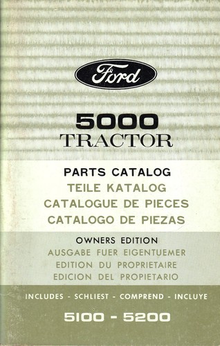Ford 5000 tractor parts - 5000,