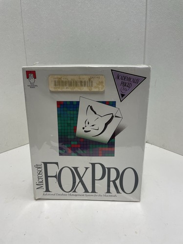 Vintage microsoft foxpro - microsoft,