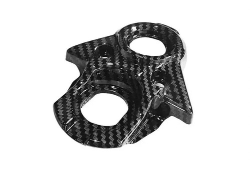 Carbon fibre look ignition key - fibre,