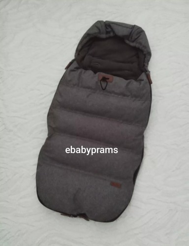 Silver cross wave footmuff - wave, /
