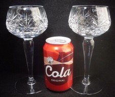 Pair of Thomas Webb Crystal