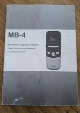 Mercedes Benz ViseeO MB-4,  MB-4+ USER INSTRUCTION MANUAL & QUICK START GUIDE