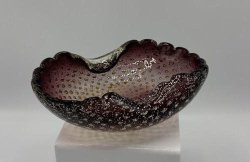 Murano art glass amethyst - murano,
