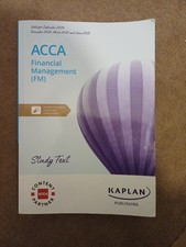 ACCA Kaplan FM Studytext Textbook  Financial Management 2025