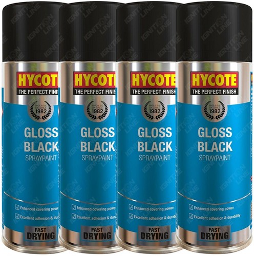 Hycote gloss black lacquer - hycote,