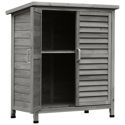 Wooden garden storage - garden,