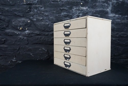 Vintage set metal filing - set,