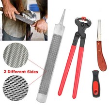 Farriers Tools Horse Rasp Hoof Nipper Cutter Trimming Professional Grooming Set