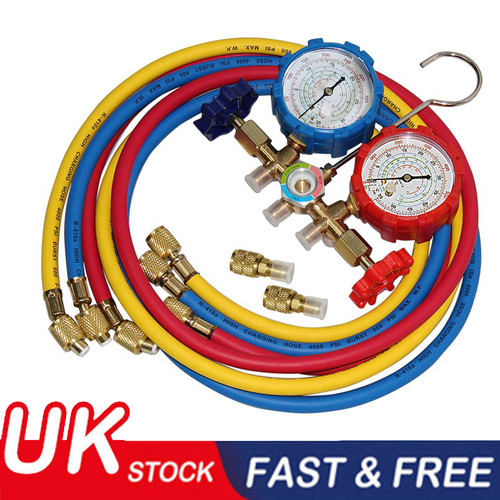 Refrigerant manifold gauge set - refrigerant,