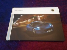 2010 2011 Lotus Evora / Evora S HC Prospekt Brochure Catalogue Italiano Español