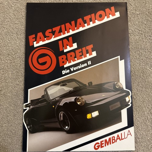 Gemballa porsche 911 version - gemballa,