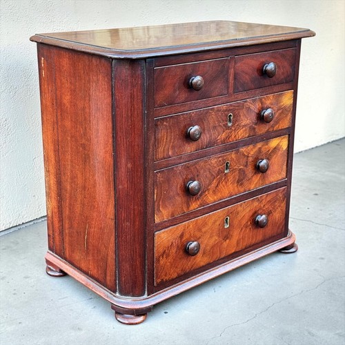 Victorian mahogany miniature - mahogany,
