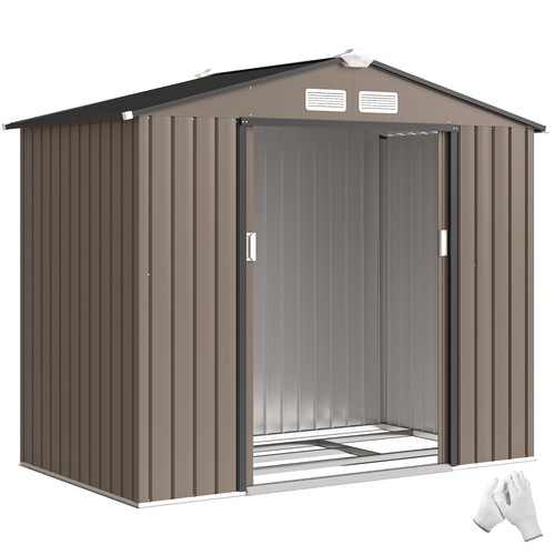 Outsunny 4ft garden shed - 7,