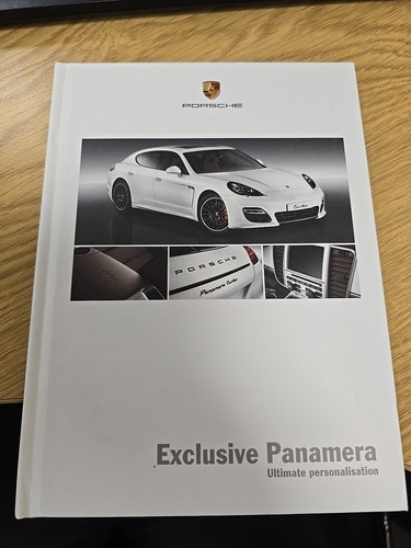 Porsche panamera hardback - porsche,