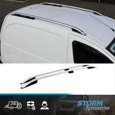 FOR CITROEN BERLINGO-PEUGEOT PARTNER-2008-2018-STX ALUMINIUM ROOF BARS - SILVER