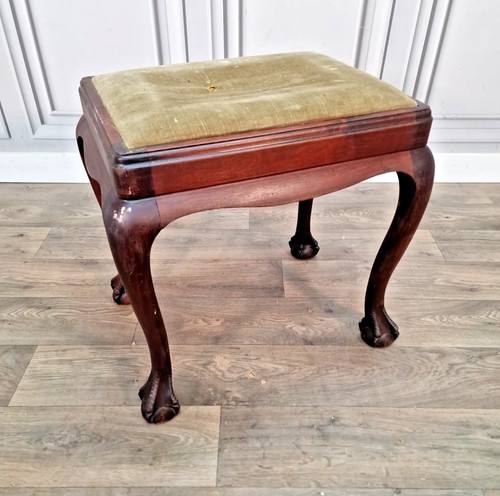 Antique upholstered piano - antique,