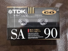 TDK SA90 Blank Cassette Tape