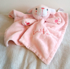 Early Days Primark Pink Beautiful Bunny Comfort Blanket Baby Comforter Soft Toy