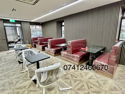 Restaurant booth bench - restaurant,