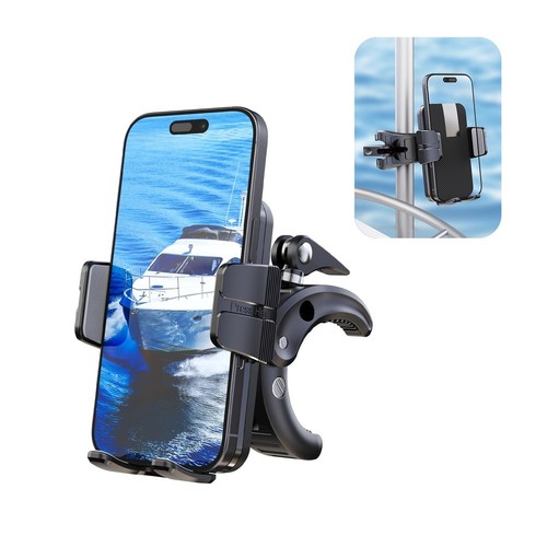 Boat mount phone holder - mount, for